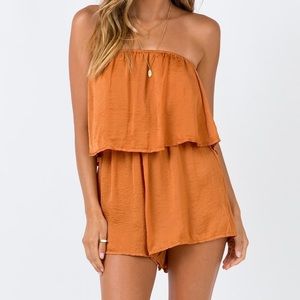Spiced honey princess Polly romper